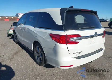 2018 Honda Odyssey Ex-L из США, поврежденный, VIN 5FNRL6H78JB021832